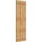 Ekena Millwork Joined Board-n-Batten Shutters w/Z-Bar, Rough Sawn Western Red Cedar, 26 7/8W x 77H, PR RBJ06Z26X077RWR - alternate 5